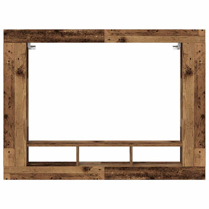 TV-Schrank Wandmontiert Altes Holz 152x22x113 cm