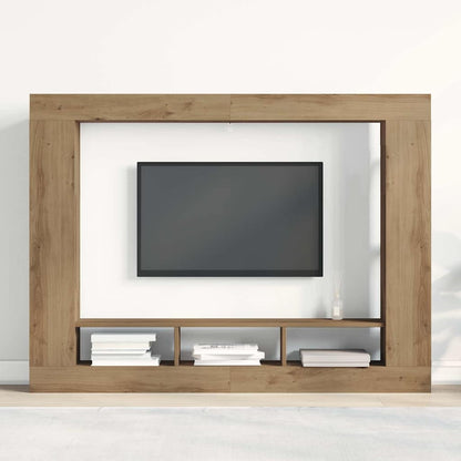 TV Schrank Wandmontiert Artisan Eiche 152x22x113 cm