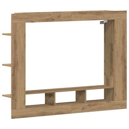 TV Schrank Wandmontiert Artisan Eiche 152x22x113 cm