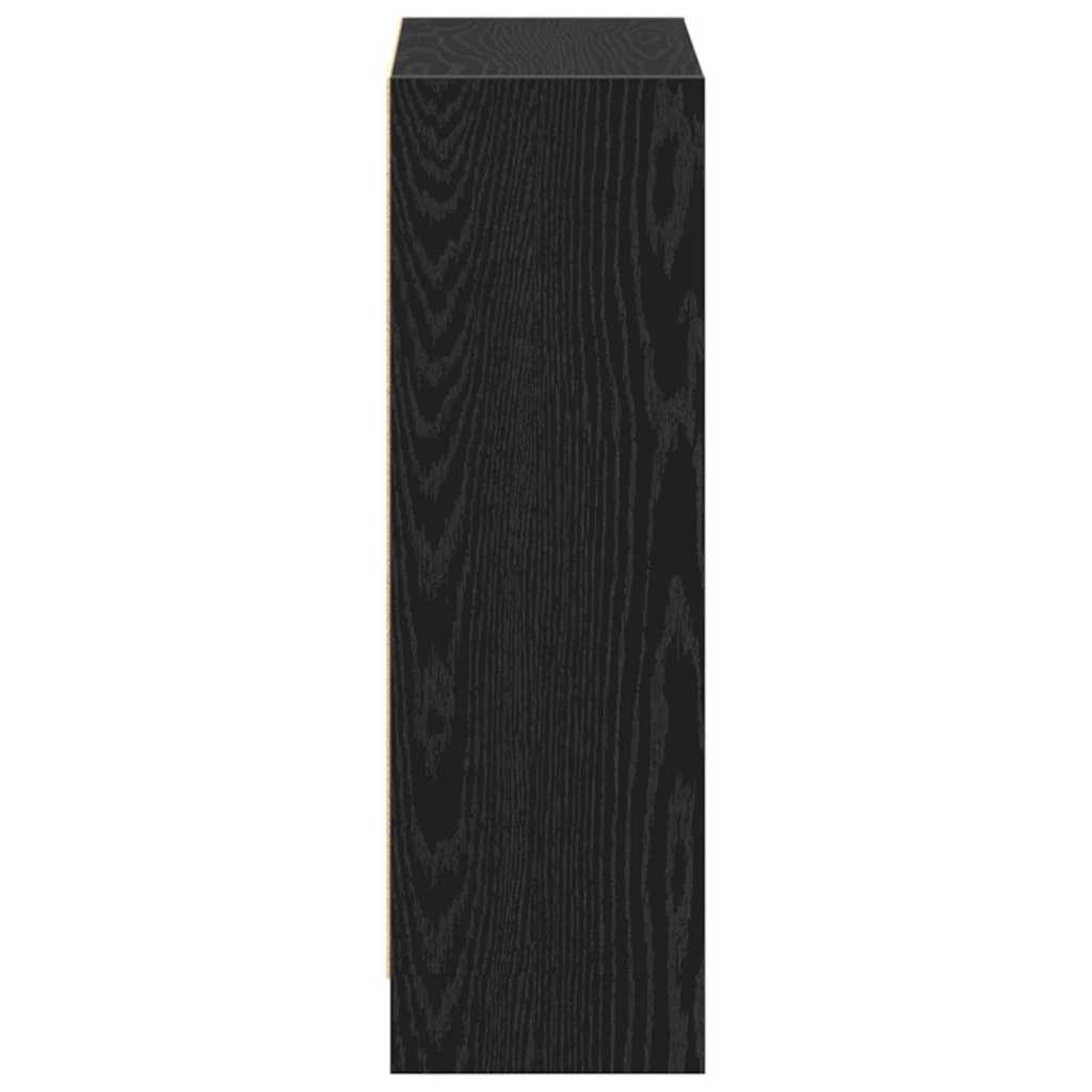 Bücherregal Schwarz 60 x 24 x 76 cm Holzwerkstoff
