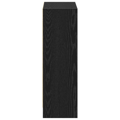 Bücherregal Schwarz 60 x 24 x 76 cm Holzwerkstoff