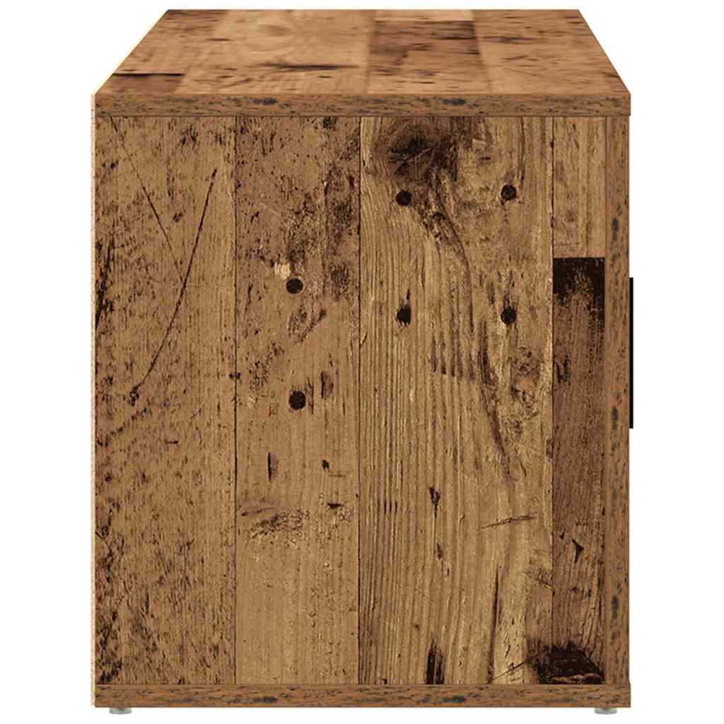 Fernsehtisch Altholz 100 x 35 x 40 cm Holzwerkstoff