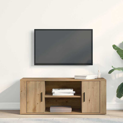 Fernsehtisch Eiche handwerklich 100 x 35 x 40 cm Holzwerkstoff