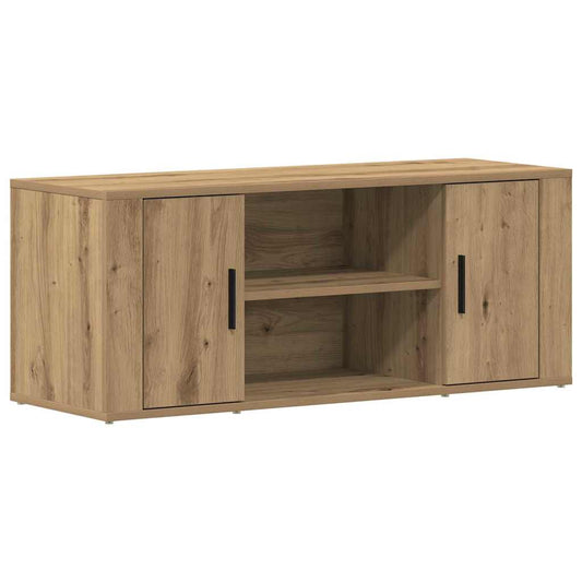 Fernsehtisch Eiche handwerklich 100 x 35 x 40 cm Holzwerkstoff