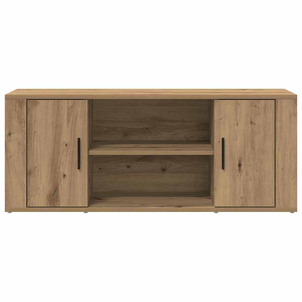 Fernsehtisch Eiche handwerklich 100 x 35 x 40 cm Holzwerkstoff