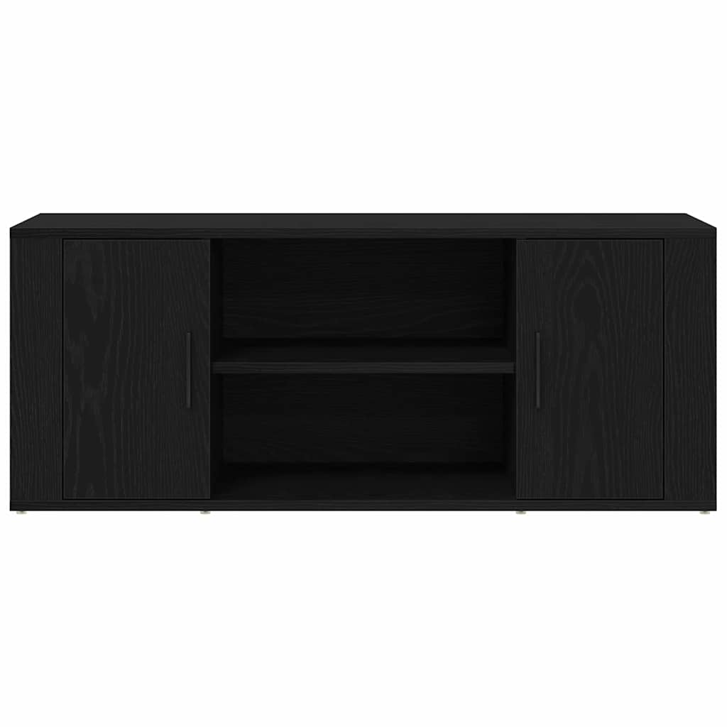 Fernsehtisch Schwarze Eiche 100 x 35 x 40 cm Holzwerkstoff