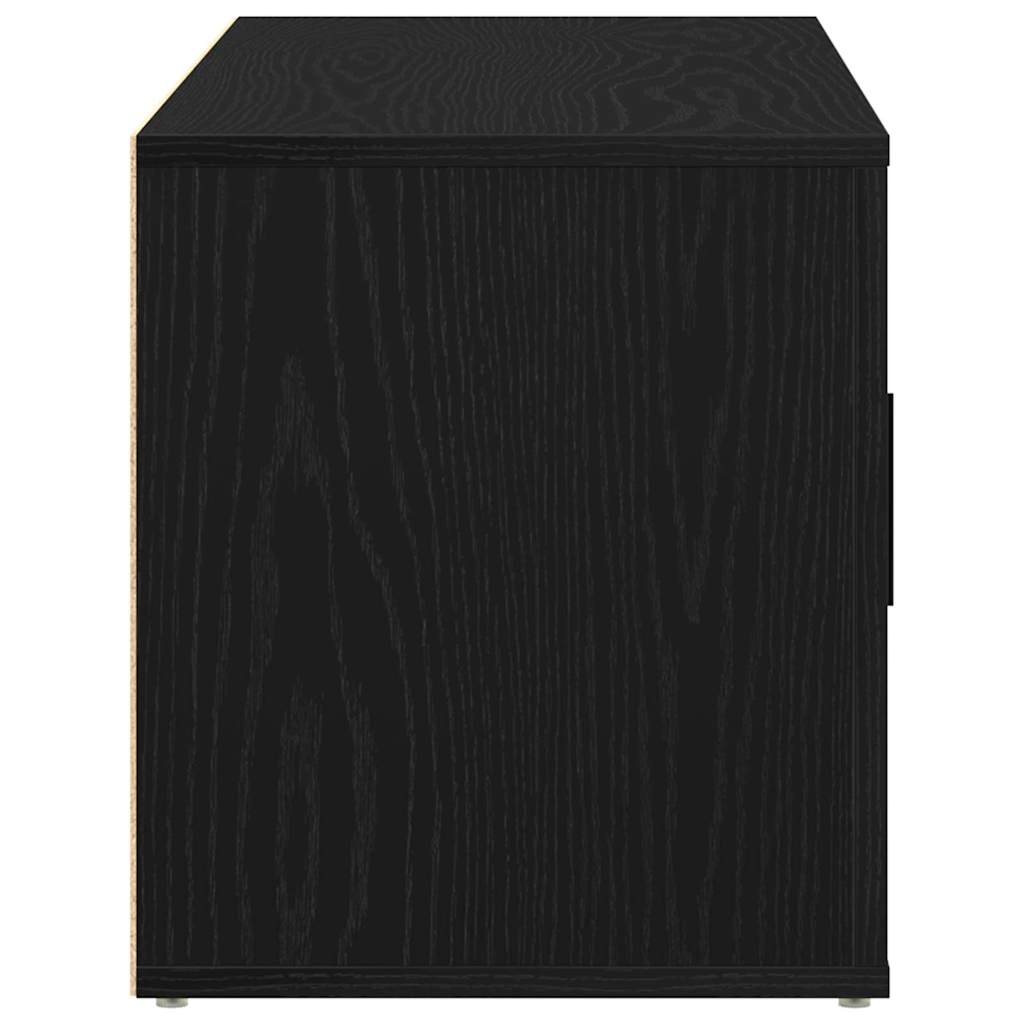 Fernsehtisch Schwarze Eiche 100 x 35 x 40 cm Holzwerkstoff