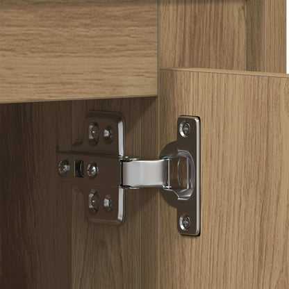 TV-Schrank Eiche handwerklich 80 x 35 x 45 cm Holzwerkstoff