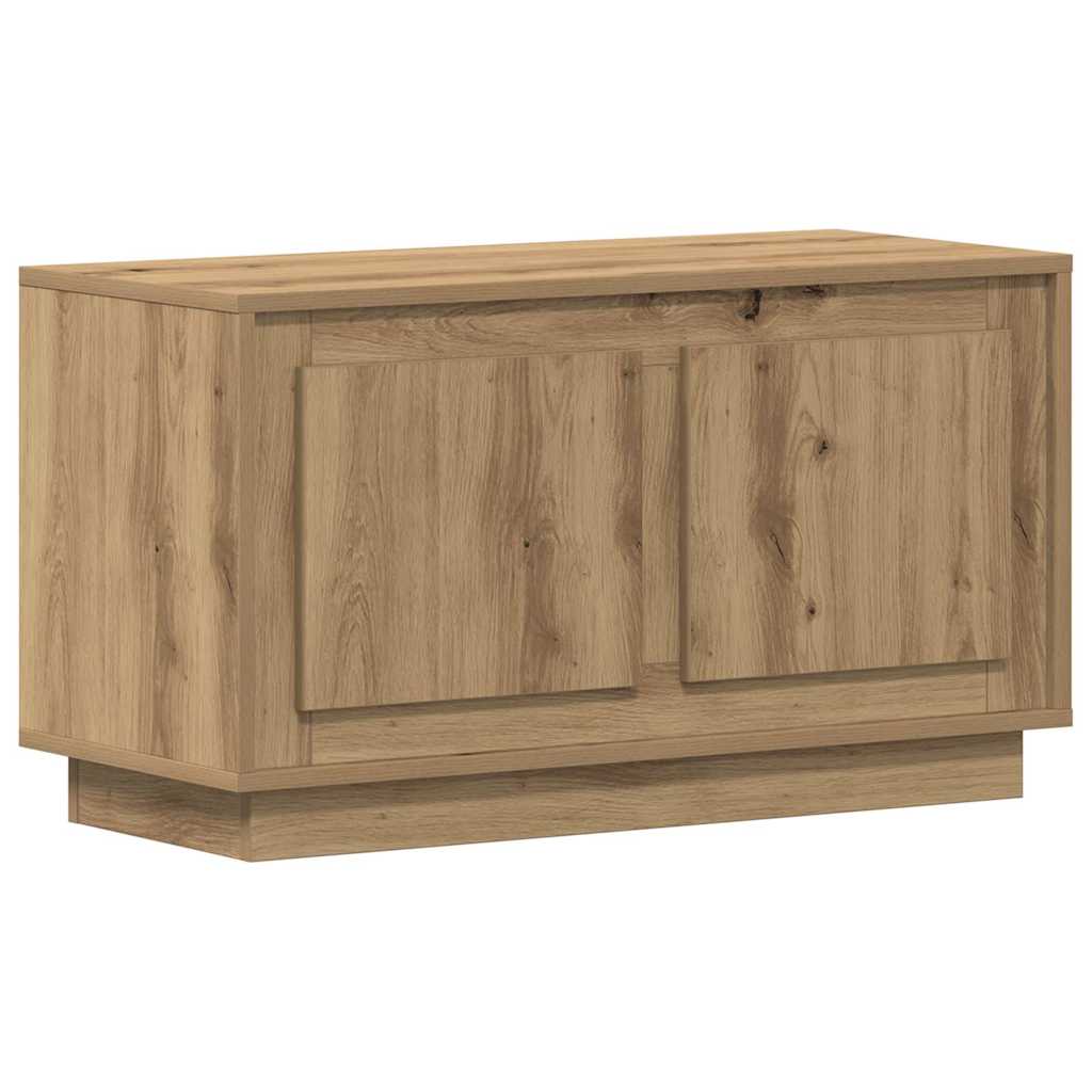 TV-Schrank Eiche handwerklich 80 x 35 x 45 cm Holzwerkstoff