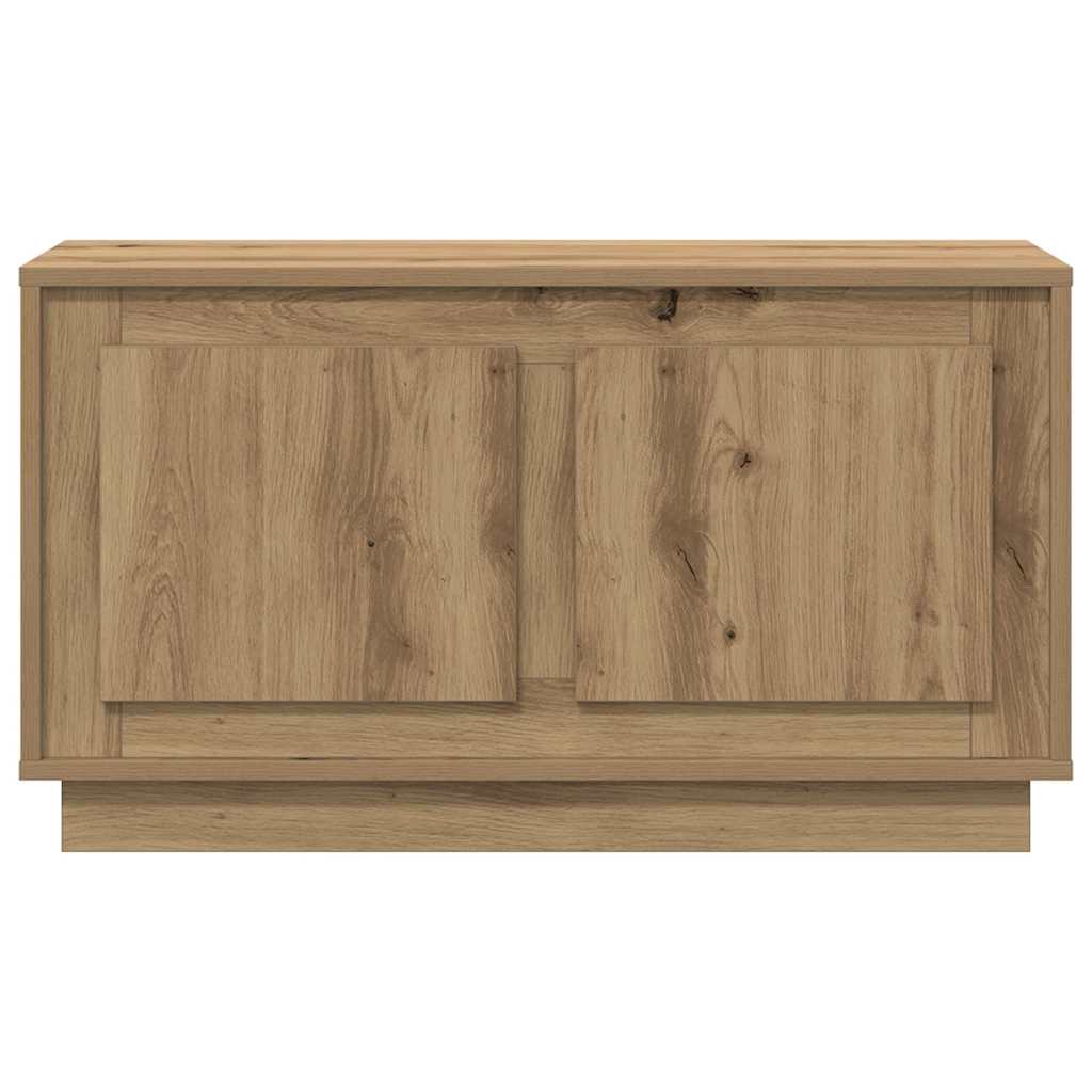 TV-Schrank Eiche handwerklich 80 x 35 x 45 cm Holzwerkstoff