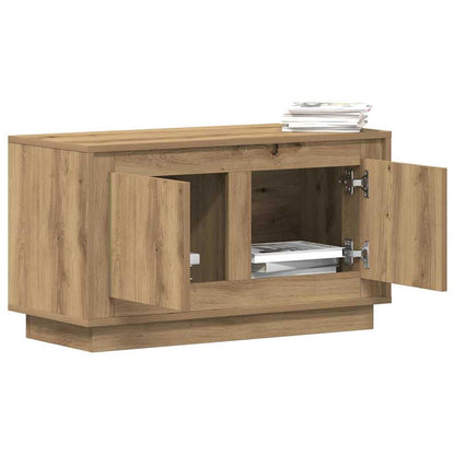 TV-Schrank Eiche handwerklich 80 x 35 x 45 cm Holzwerkstoff