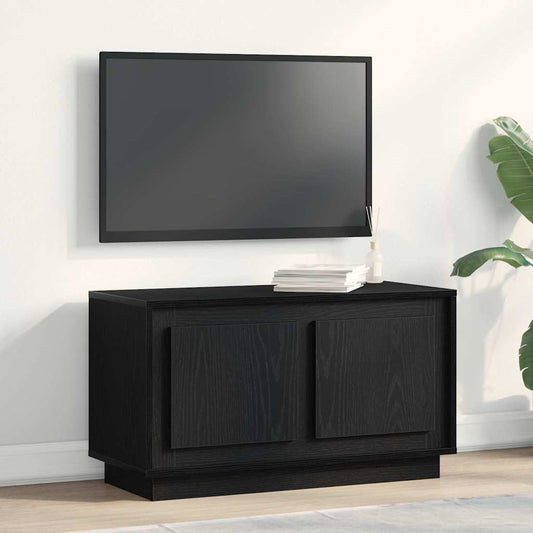 TV-Schrank Schwarze Eiche 80 x 35 x 45 cm Holzwerkstoff