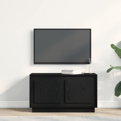 TV-Schrank Schwarze Eiche 80 x 35 x 45 cm Holzwerkstoff