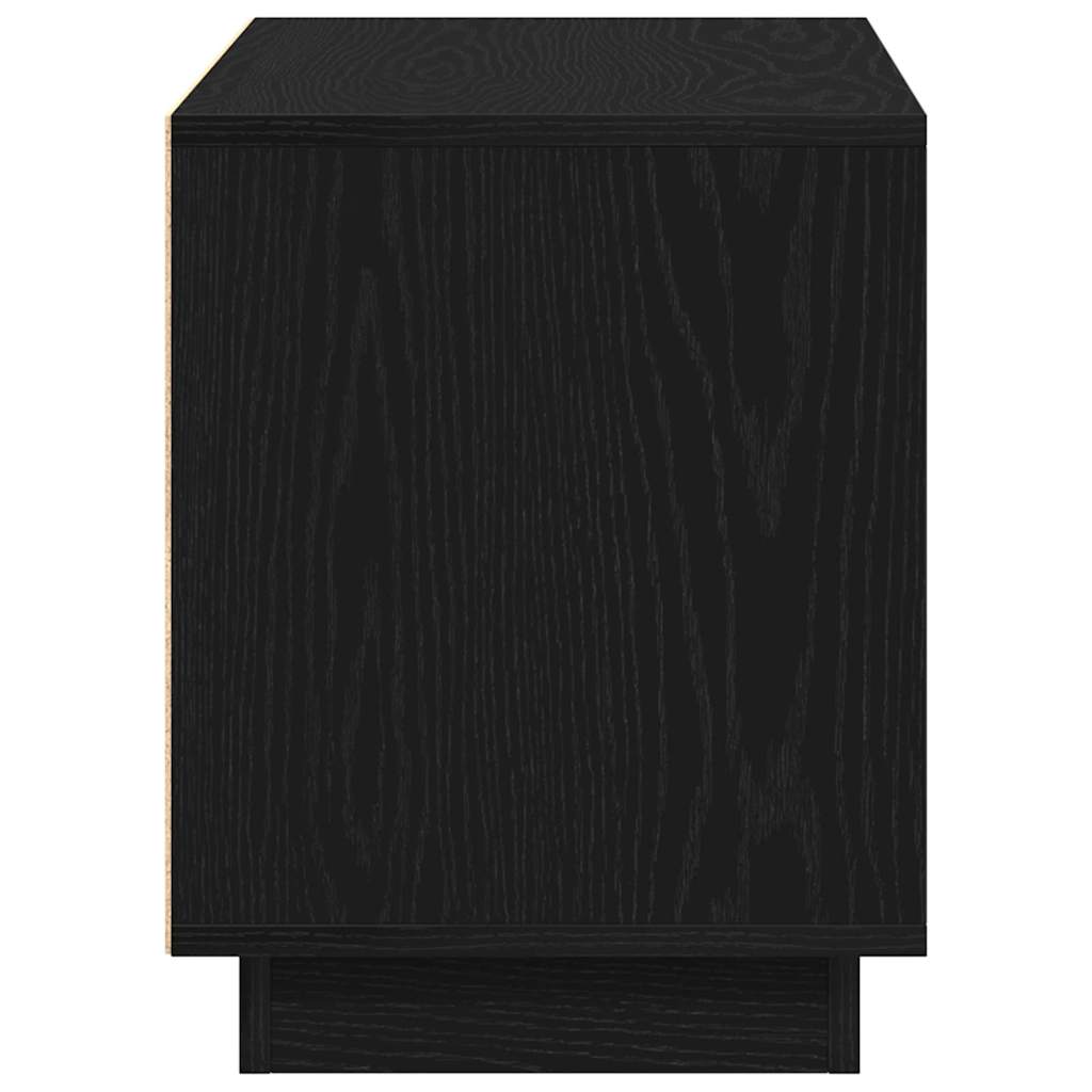 TV-Schrank Schwarze Eiche 80 x 35 x 45 cm Holzwerkstoff