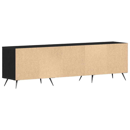 TV-Schränk Schwarze Eiche 150 x 30 x 44.5 cm Holzwerkstoff