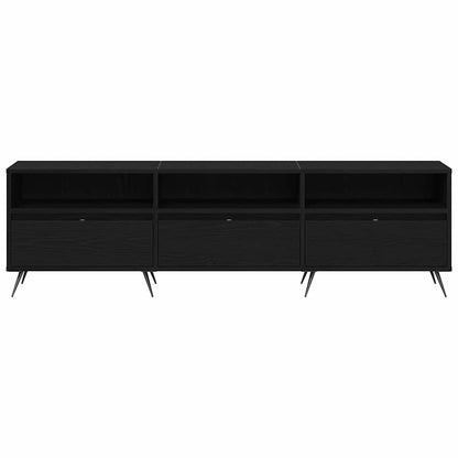 TV-Schränk Schwarze Eiche 150 x 30 x 44.5 cm Holzwerkstoff