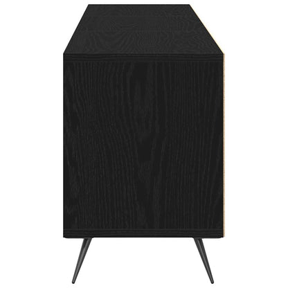 TV-Schränk Schwarze Eiche 150 x 30 x 44.5 cm Holzwerkstoff