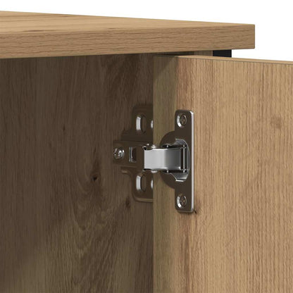 TV-Schränk Eiche handwerklich 100 x 40 x 50 cm Holzwerkstoff