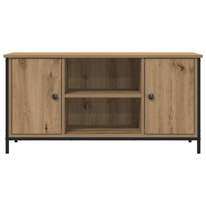 TV-Schränk Eiche handwerklich 100 x 40 x 50 cm Holzwerkstoff