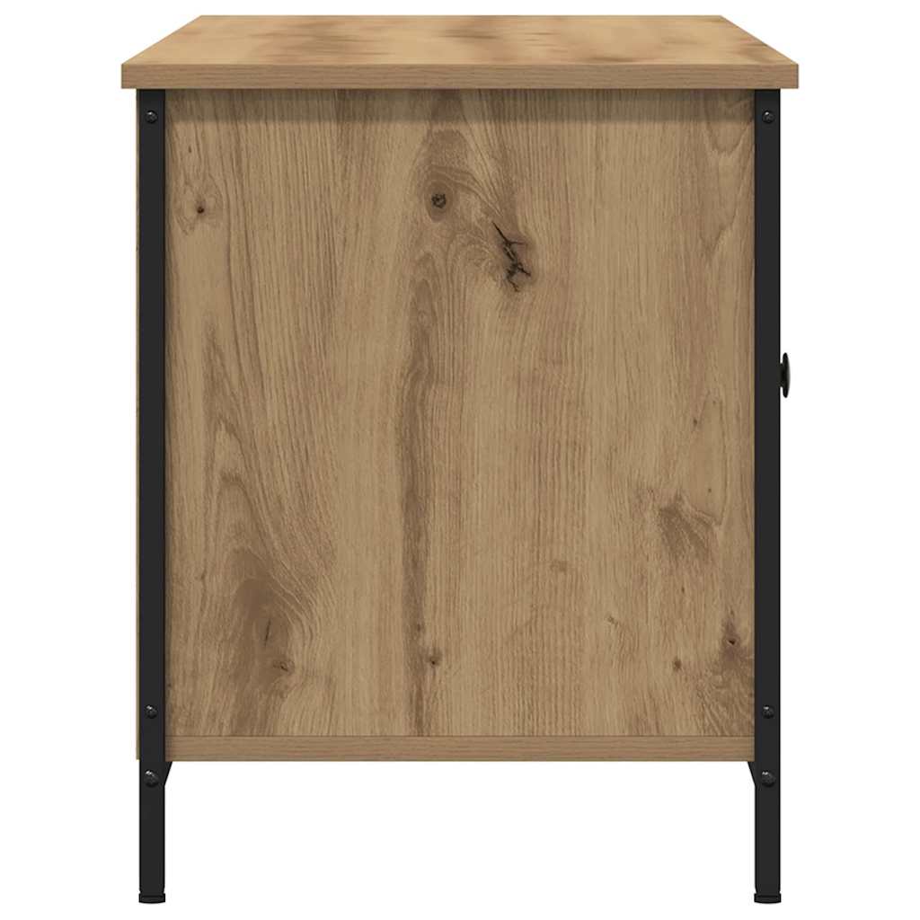 TV-Schränk Eiche handwerklich 100 x 40 x 50 cm Holzwerkstoff
