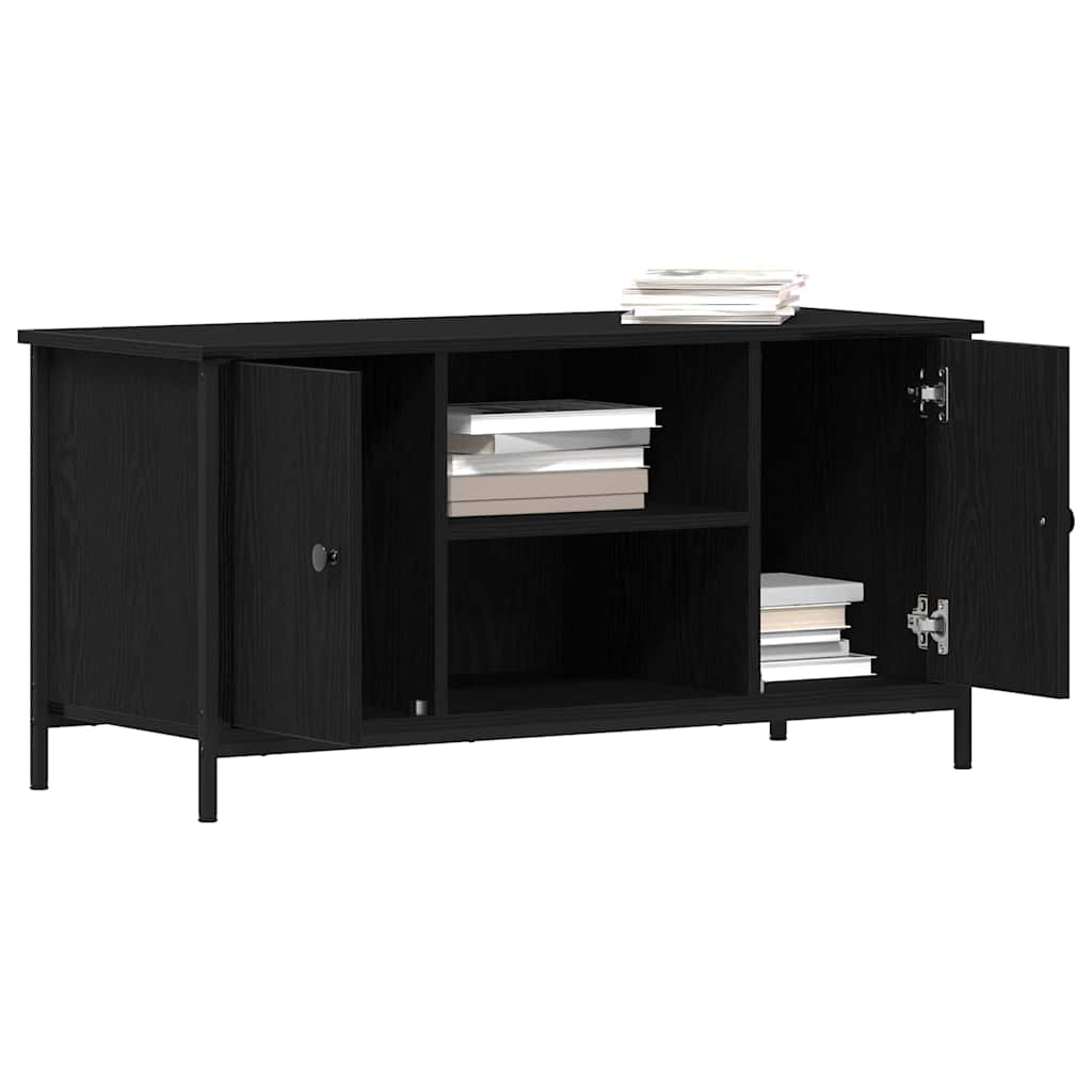 TV-Schränk Schwarze Eiche 100 x 40 x 50 cm Holzwerkstoff