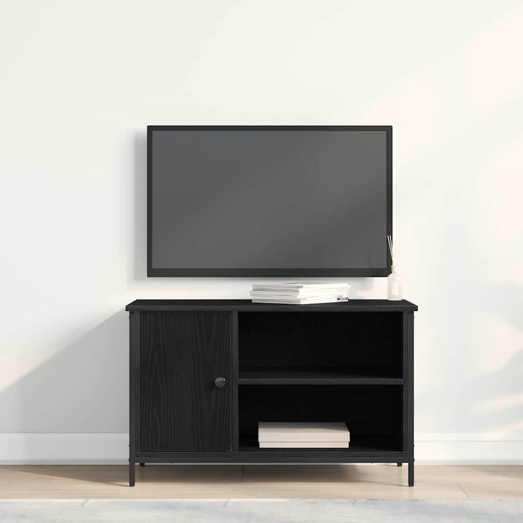 TV-Schränk Schwarze Eiche 80 x 40 x 50 cm Holzwerkstoff