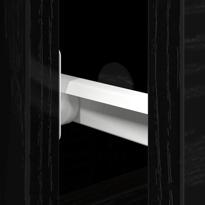 Sideboard Schwarze Eiche 101,5 x 35 x 70 cm Holzwerkstoff