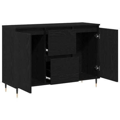 Sideboard Schwarze Eiche 101,5 x 35 x 70 cm Holzwerkstoff