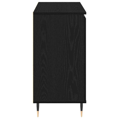 Sideboard Schwarze Eiche 101,5 x 35 x 70 cm Holzwerkstoff