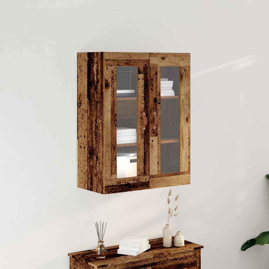 Wandmontierter Schrank Altholz 69.5 x 34 x 90 cm Holzwerkstoff
