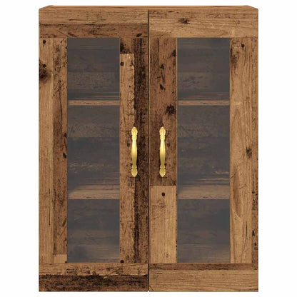 Wandmontierter Schrank Altholz 69.5 x 34 x 90 cm Holzwerkstoff
