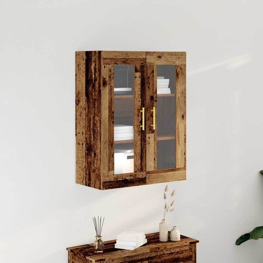 Wandmontierter Schrank Altholz 69.5 x 34 x 90 cm Holzwerkstoff