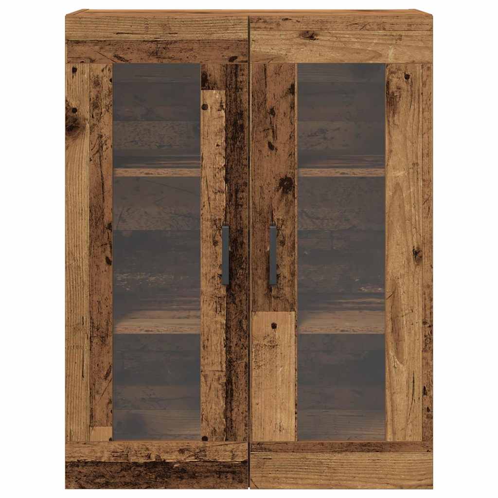 Wandmontierter Schrank Altholz 69.5 x 34 x 90 cm Holzwerkstoff