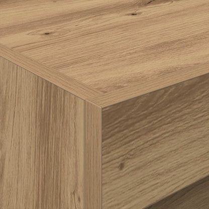 Nachtschrank Eiche handwerklich 50 x 40 x 45 cm Holzwerkstoff