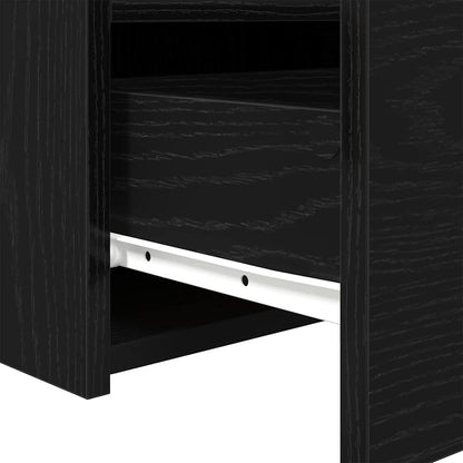Nachtschrank Schwarze Eiche 50 x 40 x 45 cm Holzwerkstoff