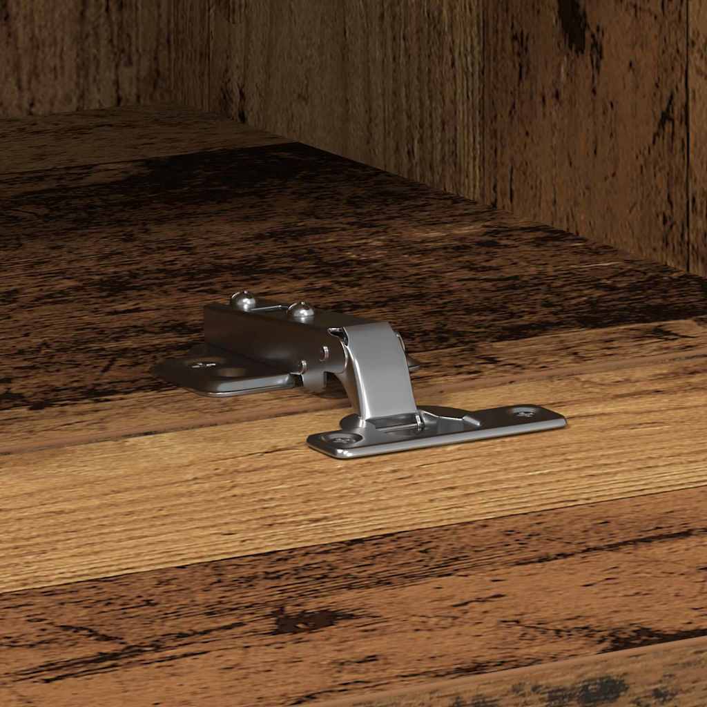 TV-Wandregal Altholz 100 x 30 x 30 cm Holzwerkstoff
