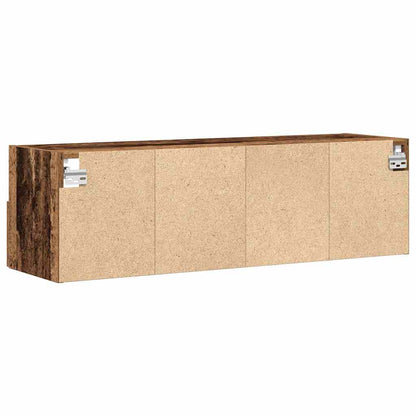 TV-Wandregal Altholz 100 x 30 x 30 cm Holzwerkstoff