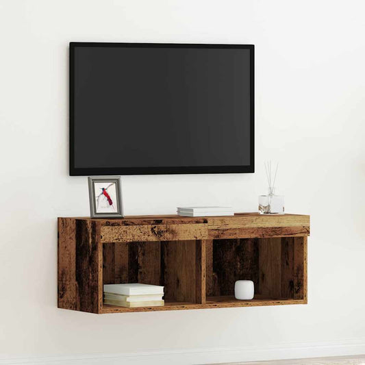 TV-Schrankset Altholz 80 x 30 x 30 cm Holzwerkstoff