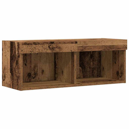 TV-Schränk 2 pcs Altholz 80 x 30 x 30 cm Holzwerkstoff