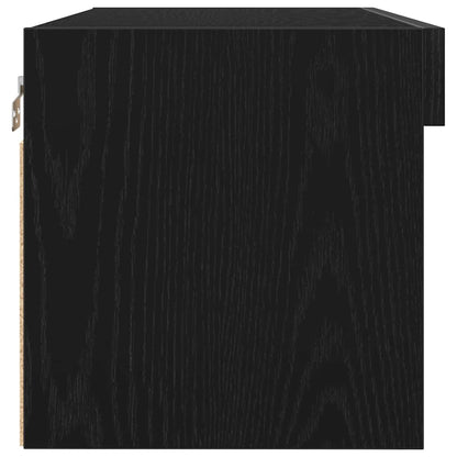 TV-Schränk 2 pcs Schwarze Eiche 80 x 30 x 30 cm Holzwerkstoff