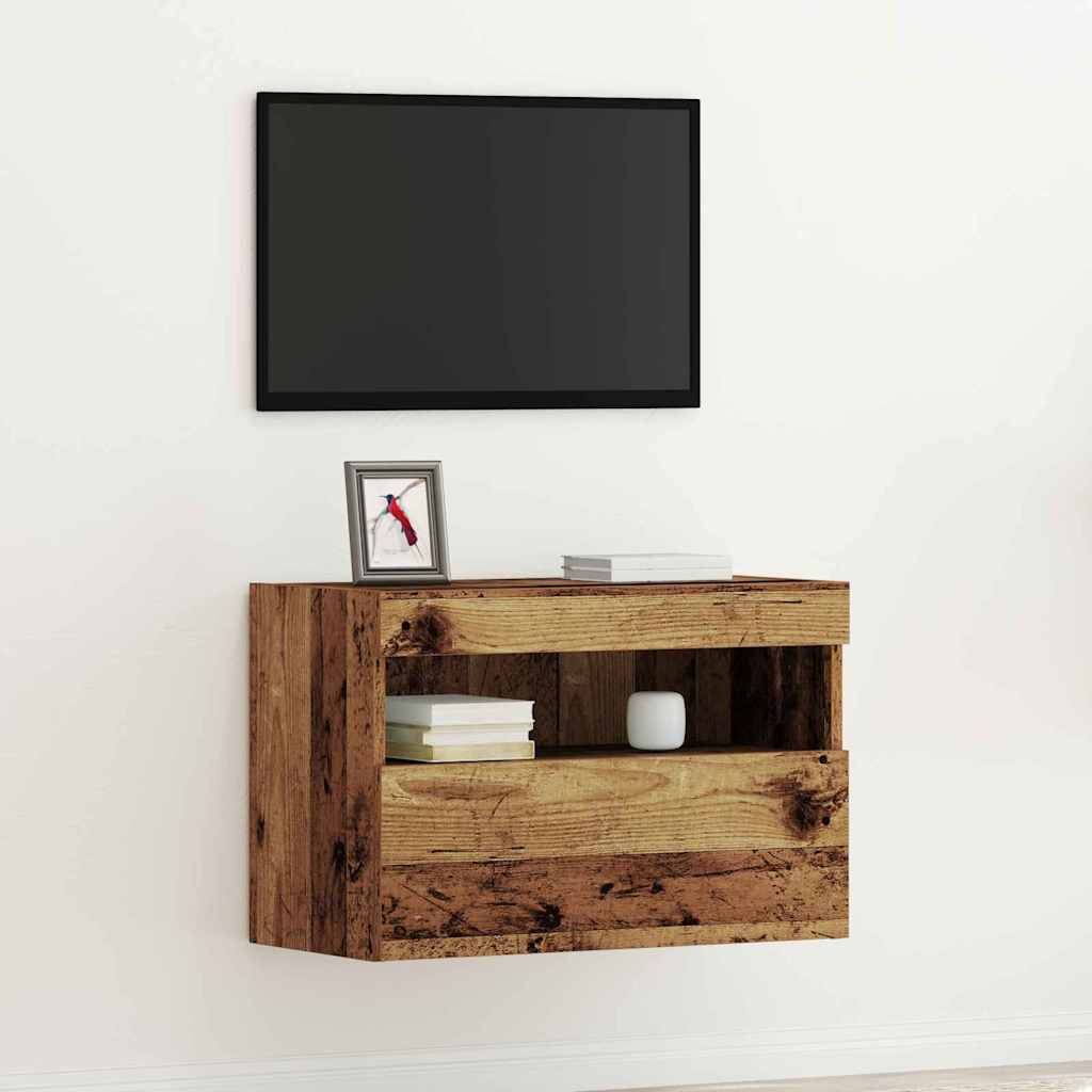 TV-Wandschrank Altholz 60 x 30 x 40 cm Holzwerkstoff