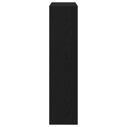 Schuhschrank Schwarze Eiche 80 x 21 x 87.5 cm Holzwerkstoff