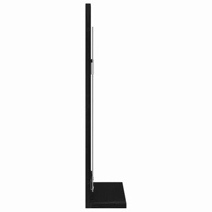 Badezimmer Spiegel Schwarz Eichen-Optik 50 x 12 x 60 cm