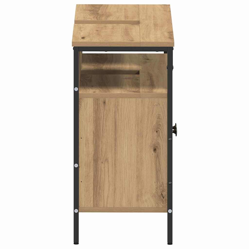 Waschbeckenschrank Artisan-Eiche 80 x 30 x 60 cm Holzwerkstoff