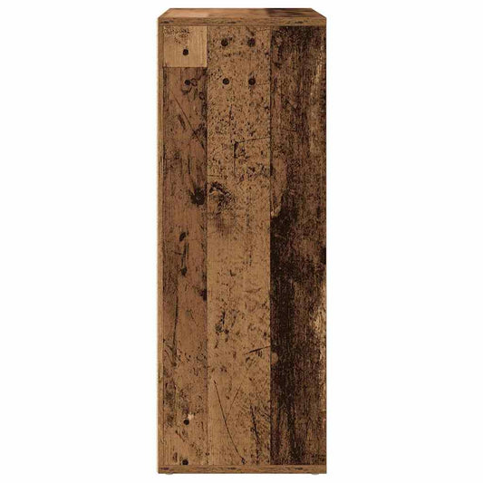 Sideboard mit Schubladen Altholz 60 x 31 x 84 cm Holzwerkstoff