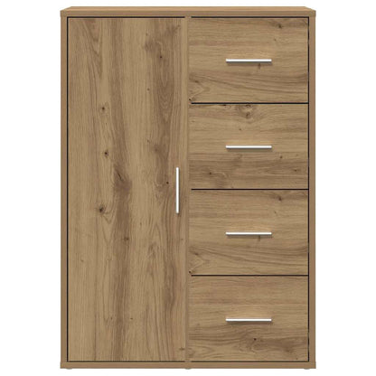 Sideboard Eiche handwerklich 60 x 31 x 84 cm Holzwerkstoff