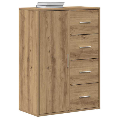 Sideboard Eiche handwerklich 60 x 31 x 84 cm Holzwerkstoff