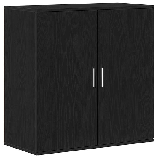 Sideboard Schwarze Eiche 79 x 38 x 80 cm Holzwerkstoff
