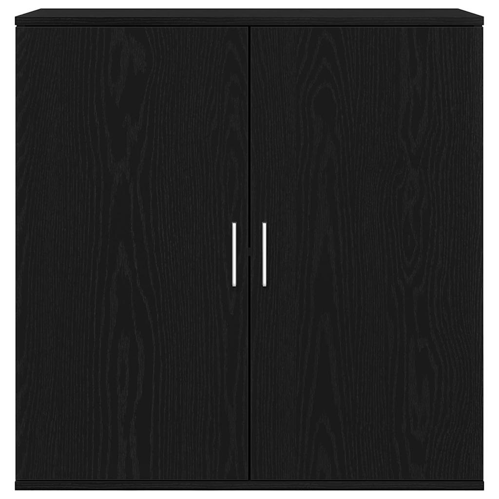 Sideboard Schwarze Eiche 79 x 38 x 80 cm Holzwerkstoff
