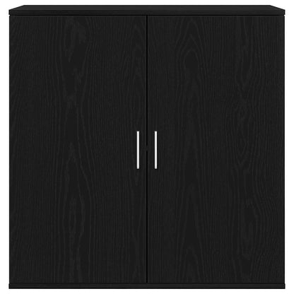 Sideboard Schwarze Eiche 79 x 38 x 80 cm Holzwerkstoff
